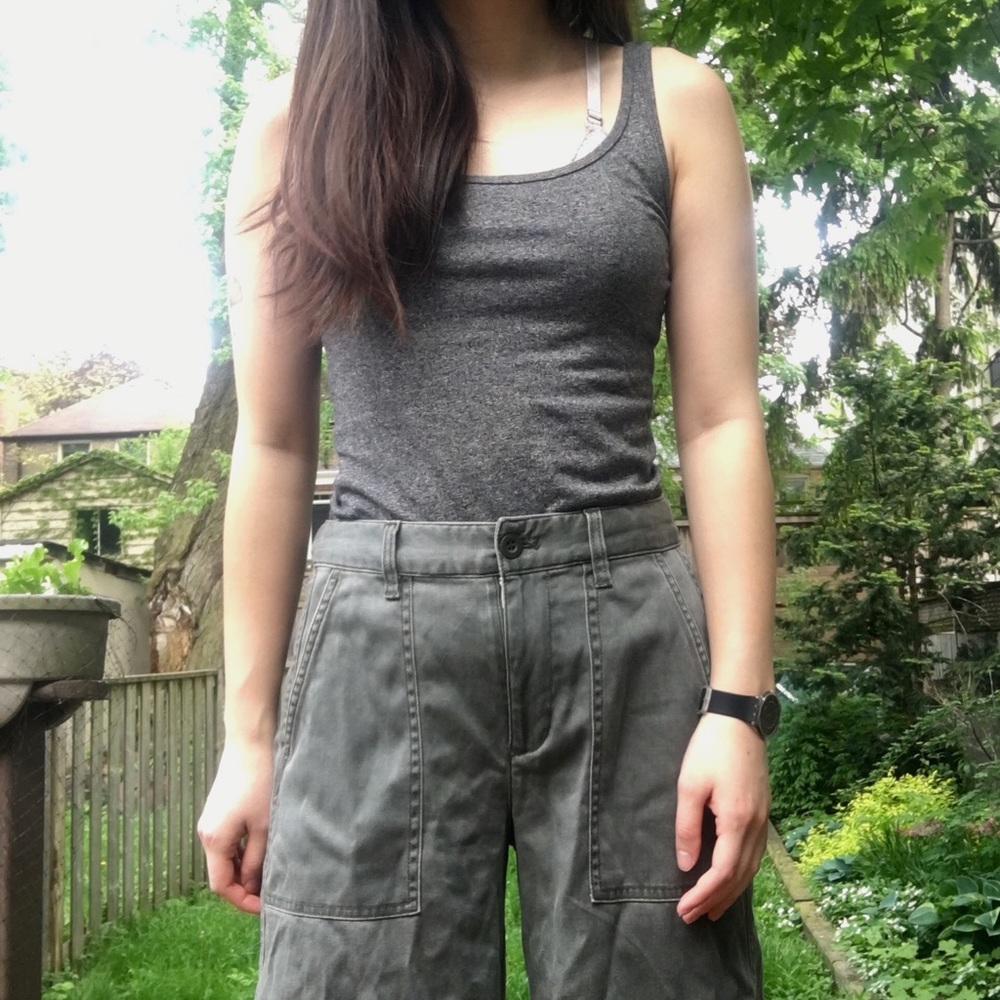 Gap Tencel wide leg pants